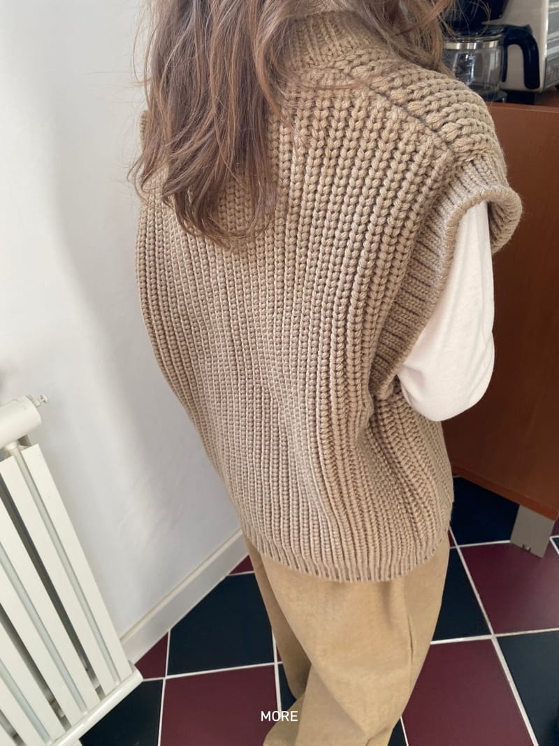 MORE - Korean Children Fashion - #Kfashion4kids - Lene Knit Vest - 4