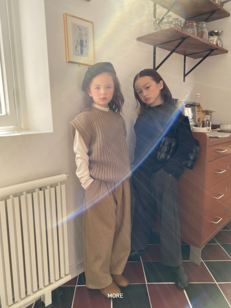 MORE - Korean Children Fashion - #Kfashion4kids - Lene Knit Vest - 6