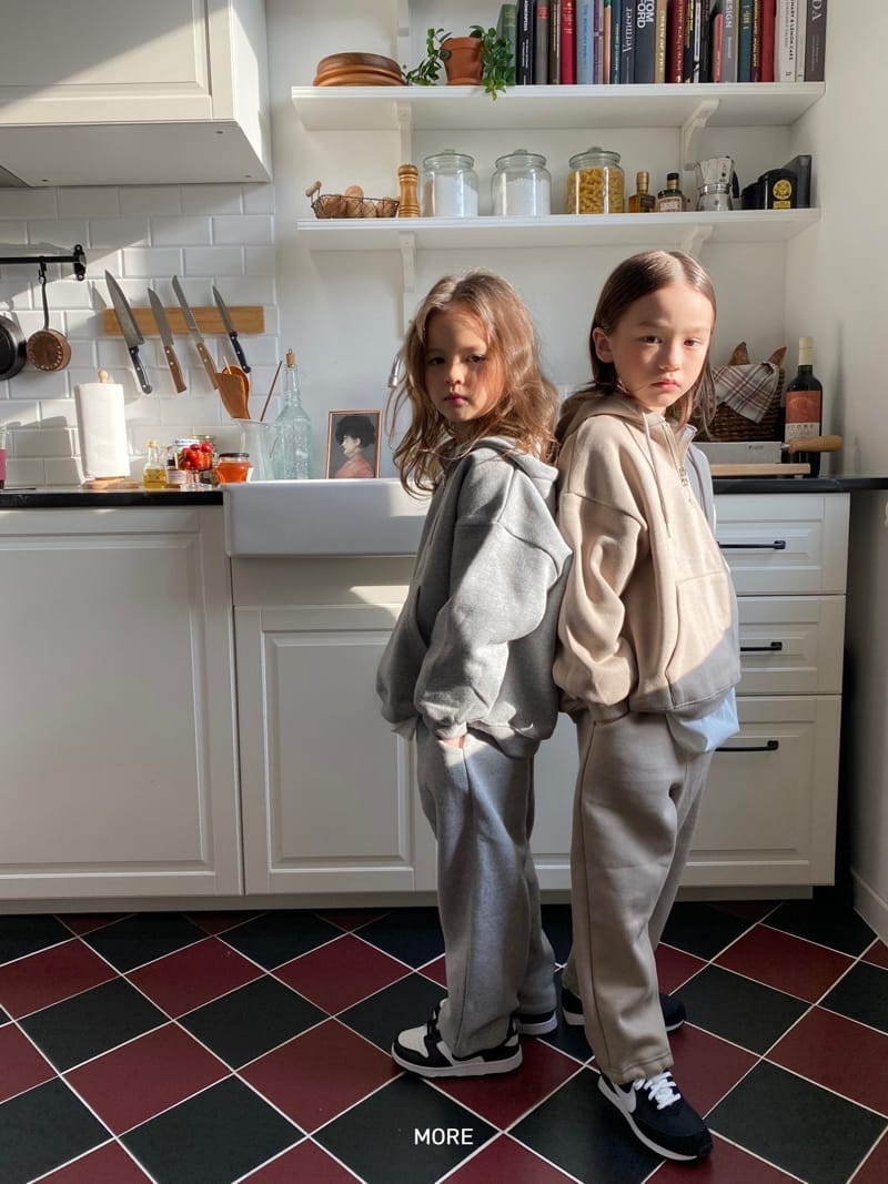 MORE - Korean Children Fashion - #Kfashion4kids - Daily Half Zip-up Hoody - 4