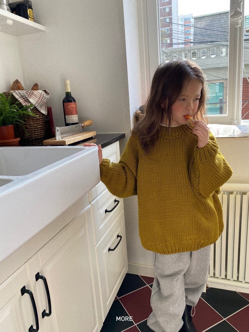 MORE - Korean Children Fashion - #Kfashion4kids - Daily Round Knit Tee - 2