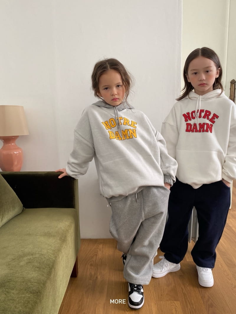 MORE - Korean Children Fashion - #Kfashion4kids - Notre Damn Reversible Hoody