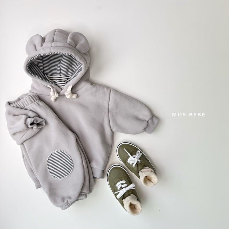 MOS BEBE - Korean Children Fashion - #Kfashion4kids - Bbang Dduck Top Bottom Set - 2