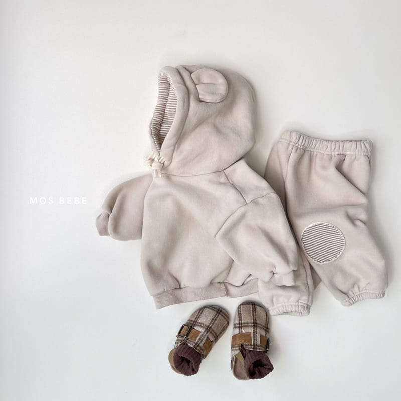 MOS BEBE - Korean Children Fashion - #Kfashion4kids - Bbang Dduck Top Bottom Set - 3