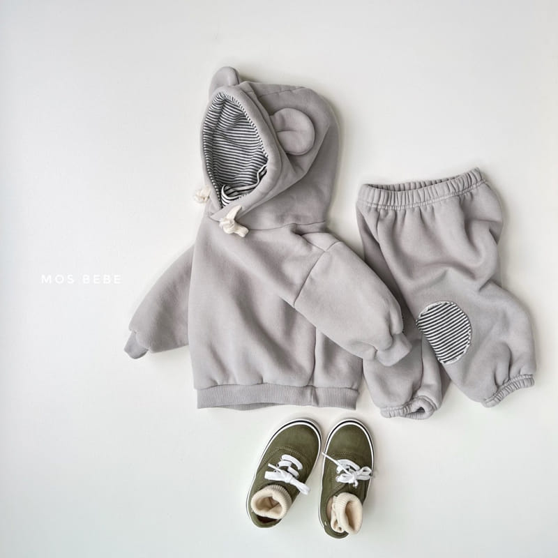 MOS BEBE - Korean Children Fashion - #Kfashion4kids - Bbang Dduck Top Bottom Set - 4