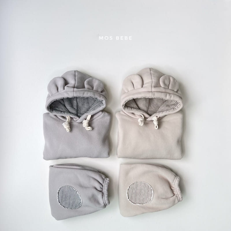 MOS BEBE - Korean Children Fashion - #Kfashion4kids - Bbang Dduck Top Bottom Set - 6