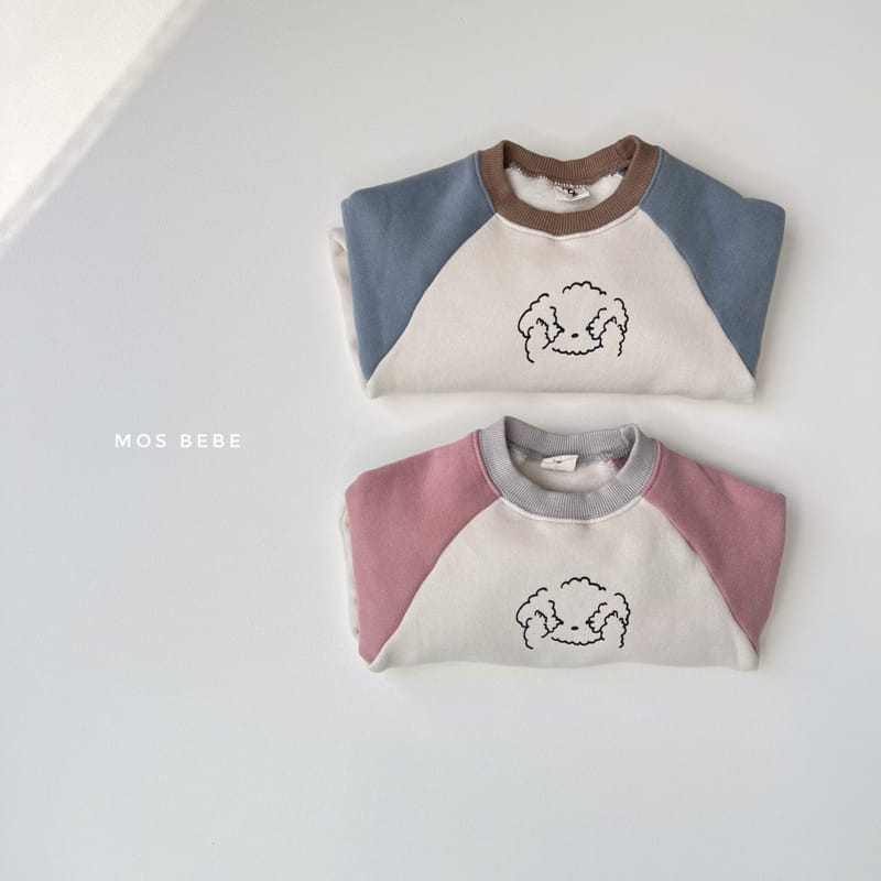 MOS BEBE - Korean Children Fashion - #Kfashion4kids - Puppy Color Bodysuit