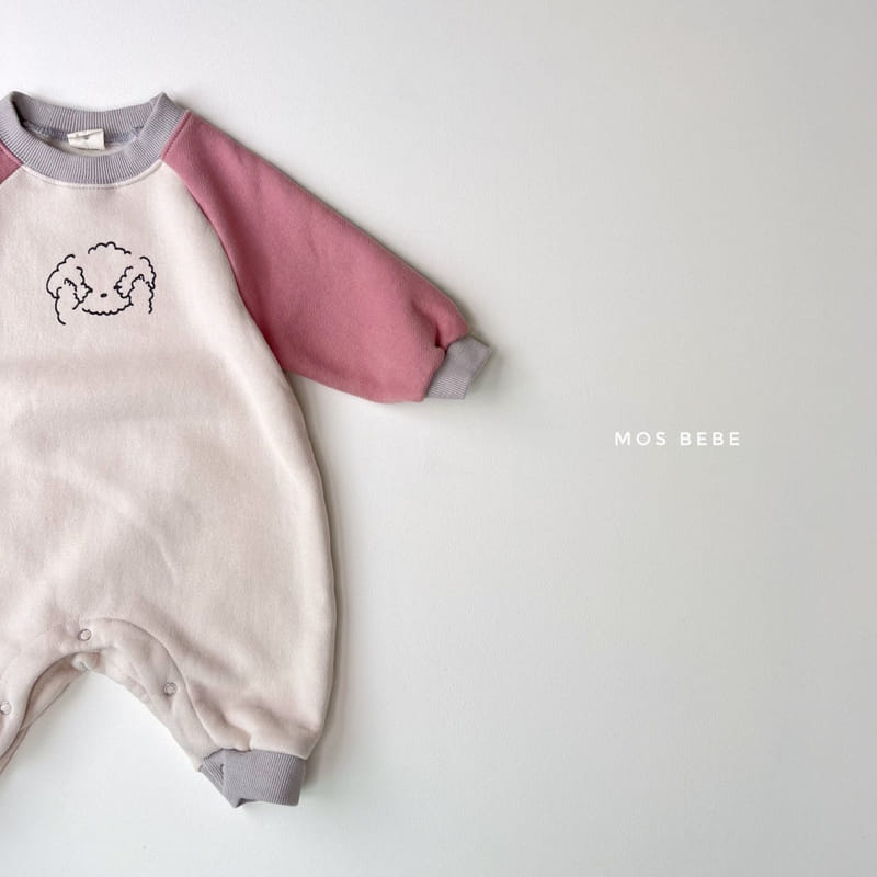 MOS BEBE - Korean Children Fashion - #Kfashion4kids - Puppy Color Bodysuit - 2
