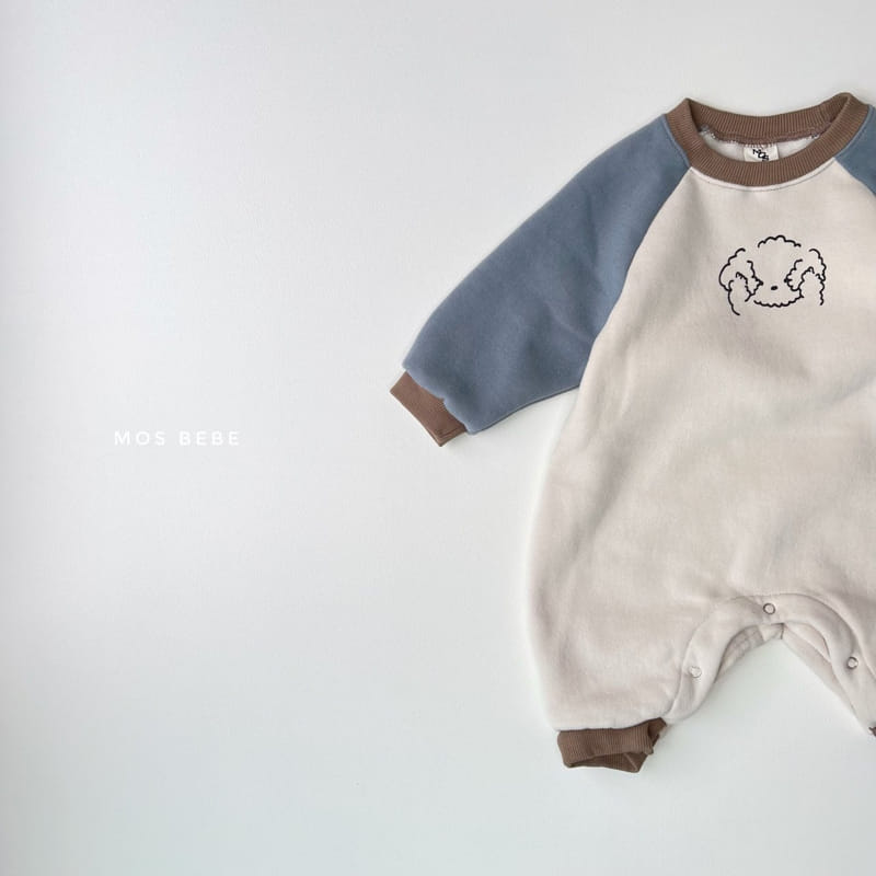 MOS BEBE - Korean Children Fashion - #Kfashion4kids - Puppy Color Bodysuit - 4