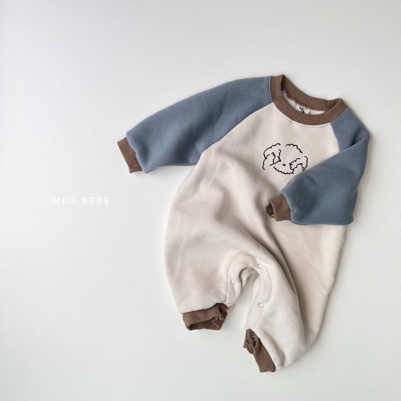 MOS BEBE - Korean Children Fashion - #Kfashion4kids - Puppy Color Bodysuit - 5