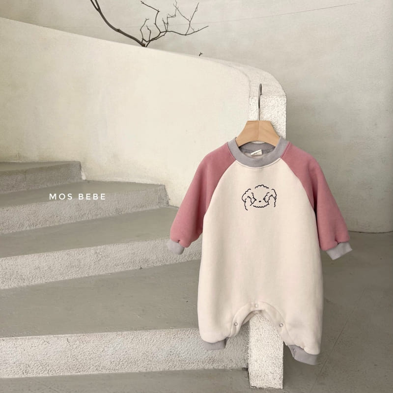 MOS BEBE - Korean Children Fashion - #Kfashion4kids - Puppy Color Bodysuit - 8