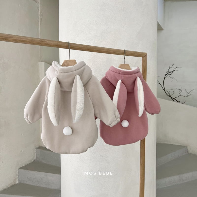 MOS BEBE - Korean Children Fashion - #Kfashion4kids - Pang Pang Rabbit Bodysuit