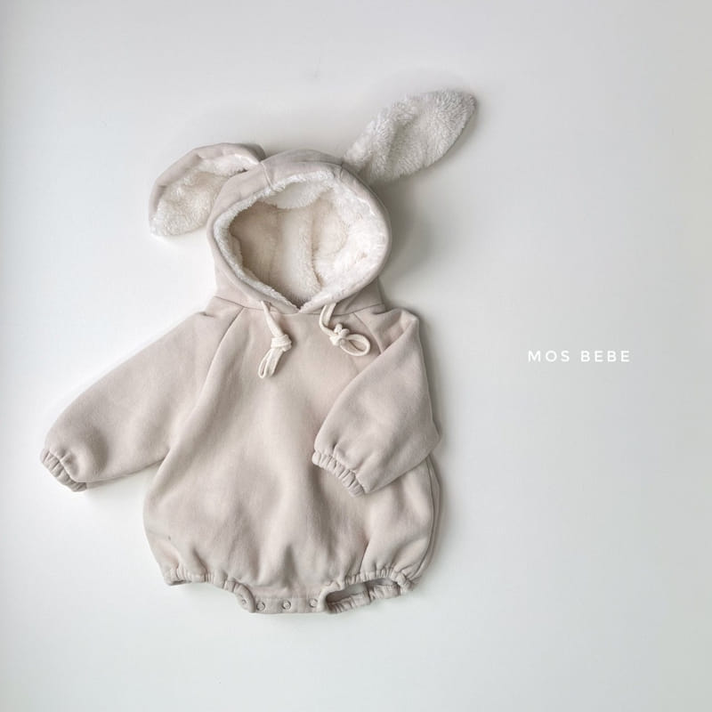 MOS BEBE - Korean Children Fashion - #Kfashion4kids - Pang Pang Rabbit Bodysuit - 2