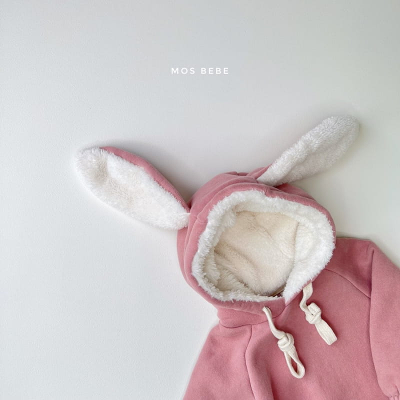MOS BEBE - Korean Children Fashion - #Kfashion4kids - Pang Pang Rabbit Bodysuit - 5