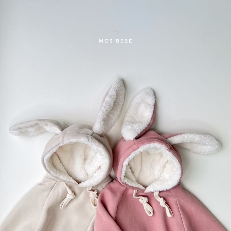 MOS BEBE - Korean Children Fashion - #Kfashion4kids - Pang Pang Rabbit Bodysuit - 8