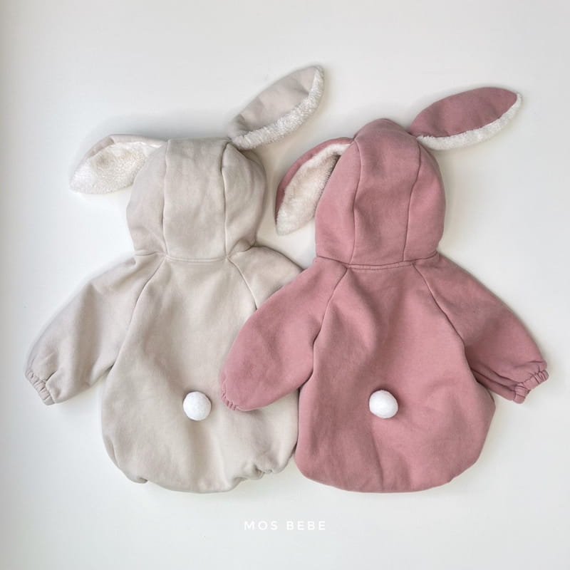 MOS BEBE - Korean Children Fashion - #Kfashion4kids - Pang Pang Rabbit Bodysuit - 9