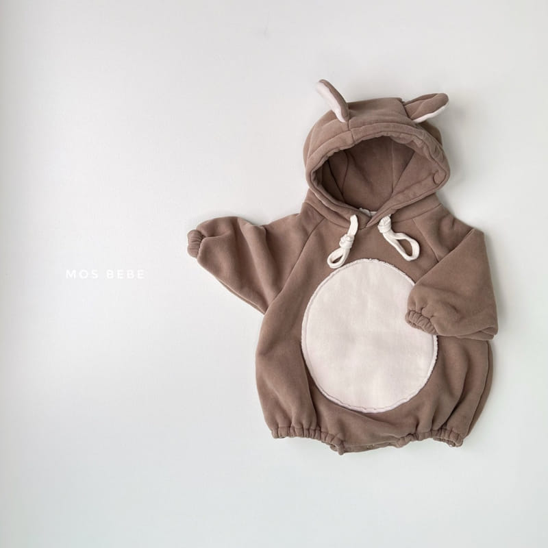 MOS BEBE - Korean Children Fashion - #Kfashion4kids - Cucu Bear Bodysuit - 2