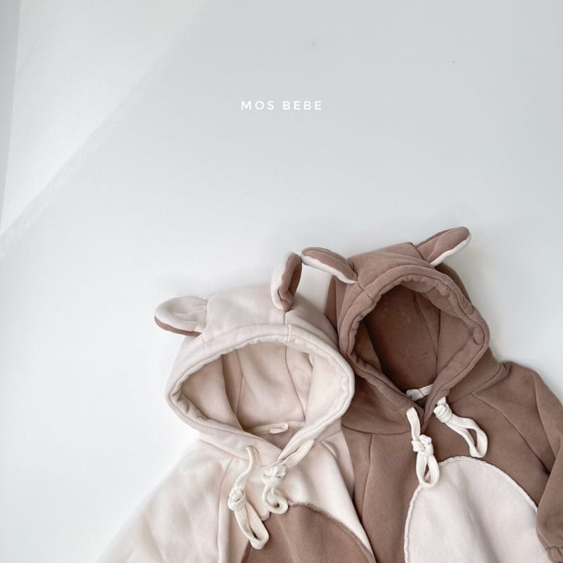 MOS BEBE - Korean Children Fashion - #Kfashion4kids - Cucu Bear Bodysuit - 3