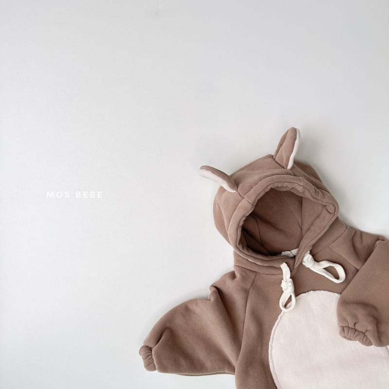 MOS BEBE - Korean Children Fashion - #Kfashion4kids - Cucu Bear Bodysuit - 7