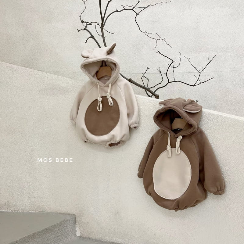 MOS BEBE - Korean Children Fashion - #Kfashion4kids - Cucu Bear Bodysuit - 8