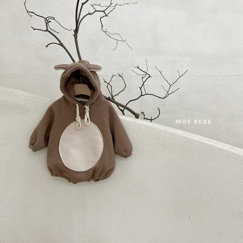 MOS BEBE - Korean Children Fashion - #Kfashion4kids - Cucu Bear Bodysuit - 9