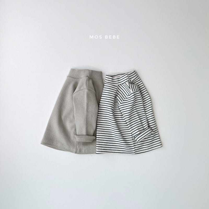MOS BEBE - Korean Children Fashion - #Kfashion4kids - Half Turtleneck 1+1 Tee - 7
