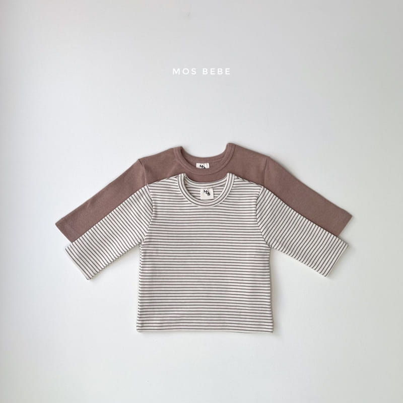 MOS BEBE - Korean Children Fashion - #Kfashion4kids - Cheece 1+1 Tee - 8