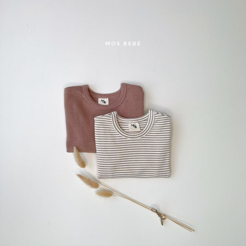 MOS BEBE - Korean Children Fashion - #Kfashion4kids - Cheece 1+1 Tee - 9