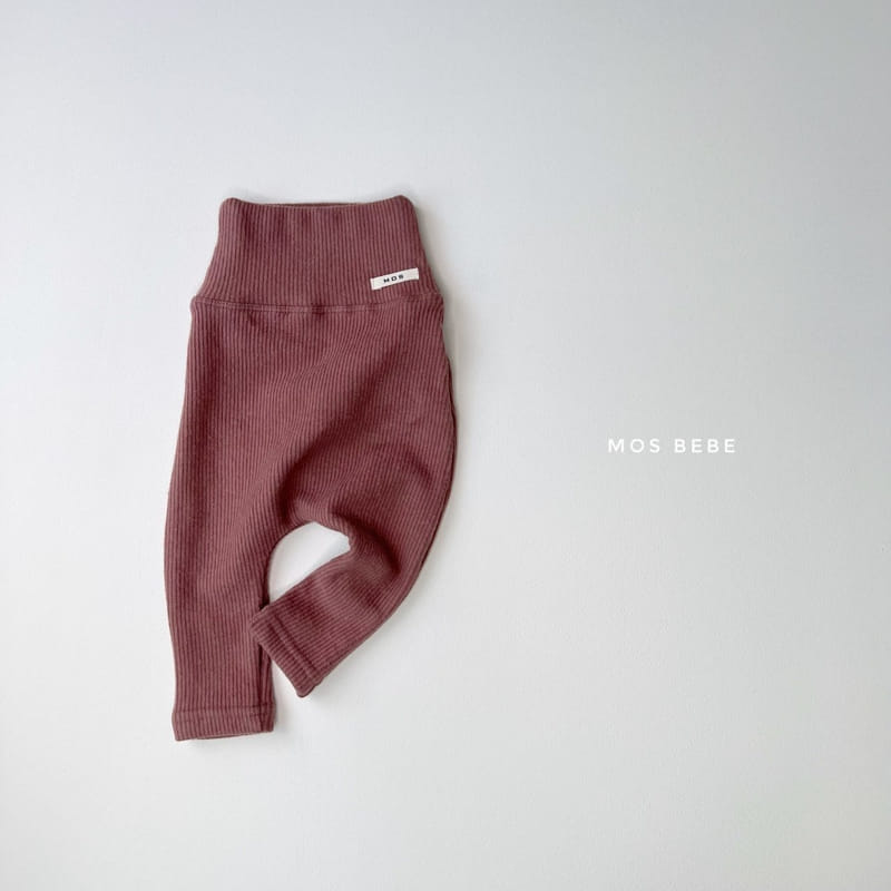 MOS BEBE - Korean Children Fashion - #Kfashion4kids - Veloure Leggings - 4