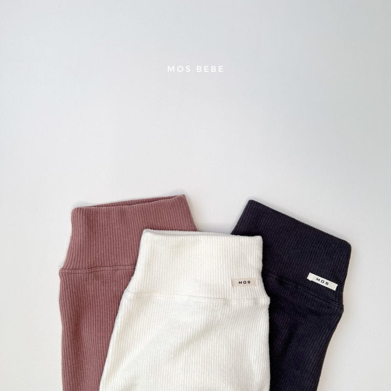 MOS BEBE - Korean Children Fashion - #Kfashion4kids - Veloure Leggings - 8