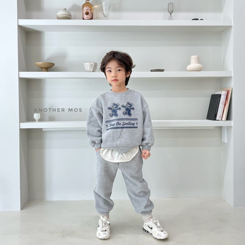 MOS BEBE - Korean Children Fashion - #Kfashion4kids - Fleece Tery Pants - 3
