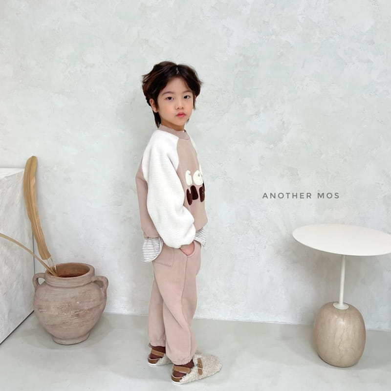 MOS BEBE - Korean Children Fashion - #Kfashion4kids - Fleece Tery Pants - 6
