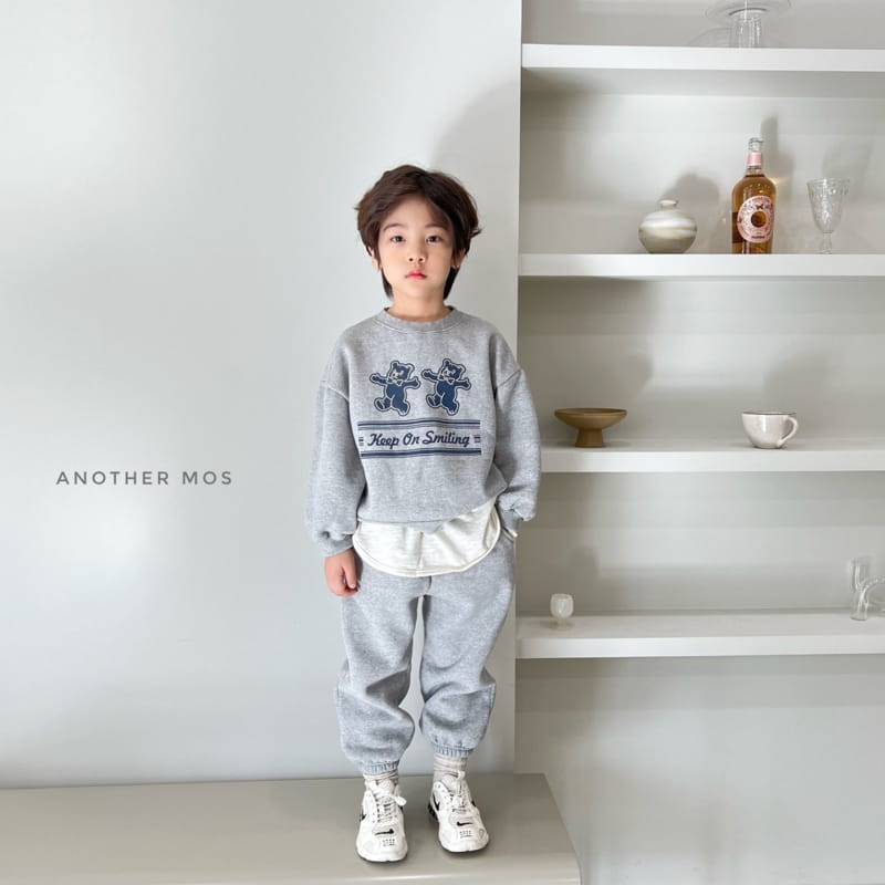 MOS BEBE - Korean Children Fashion - #Kfashion4kids - Bear Bear Fleece Top