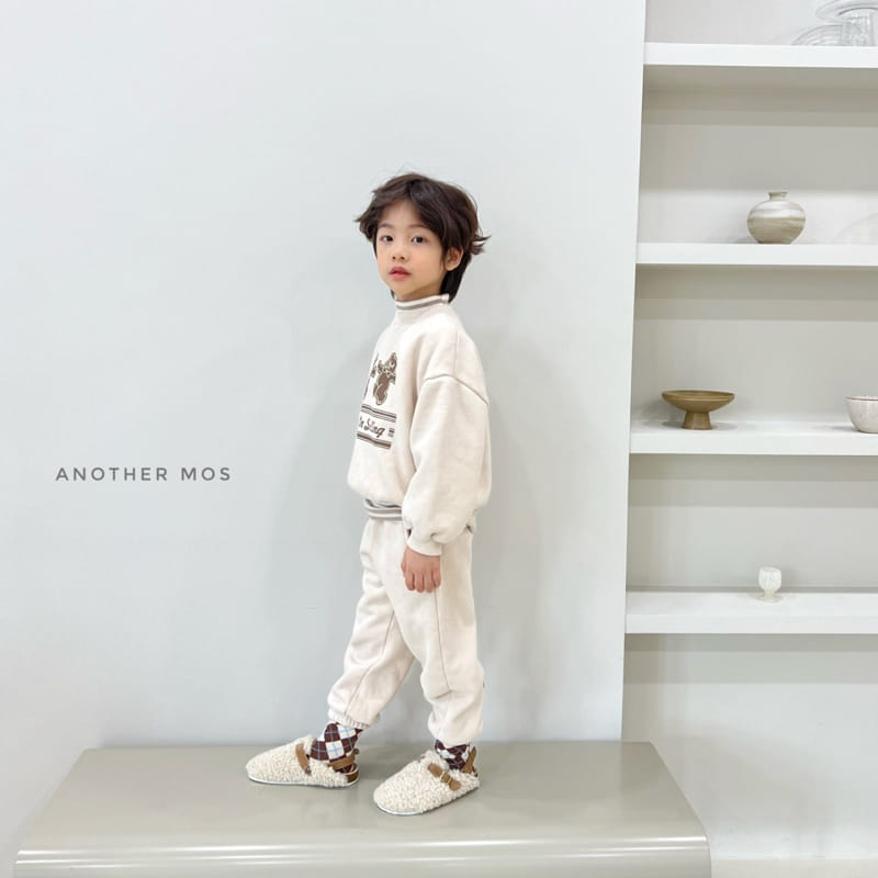 MOS BEBE - Korean Children Fashion - #Kfashion4kids - Bear Bear Fleece Top - 11