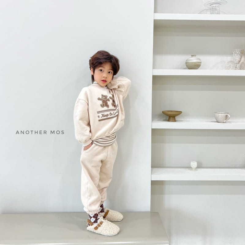 MOS BEBE - Korean Children Fashion - #Kfashion4kids - Bear Bear Fleece Top - 12