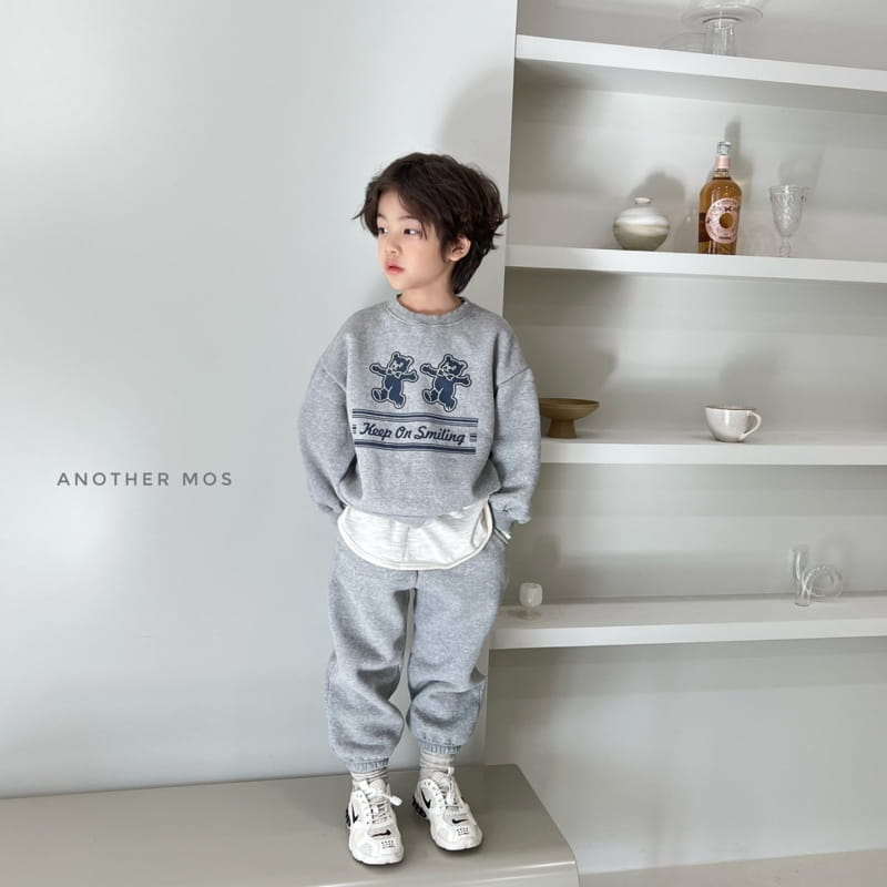 MOS BEBE - Korean Children Fashion - #Kfashion4kids - Bear Bear Fleece Top - 2