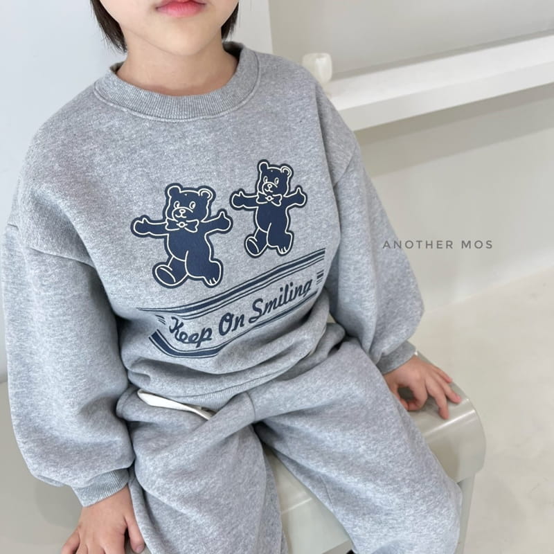 MOS BEBE - Korean Children Fashion - #Kfashion4kids - Bear Bear Fleece Top - 5