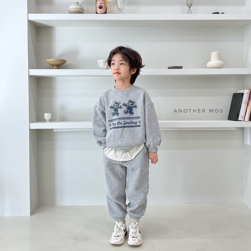 MOS BEBE - Korean Children Fashion - #Kfashion4kids - Bear Bear Fleece Top - 7