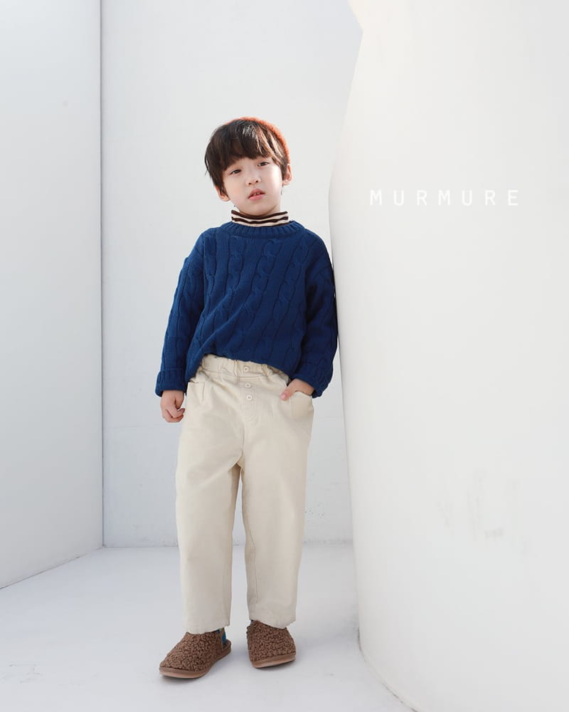 MURMURE - Korean Children Fashion - #Kfashion4kids - Twist Knit Sweatshirt - 10