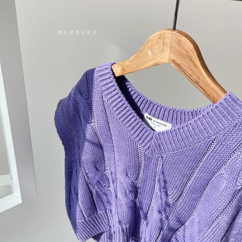 MURMURE - Korean Children Fashion - #Kfashion4kids - Twist Knit Vest - 4