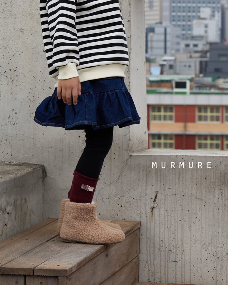 MURMURE - Korean Children Fashion - #Kfashion4kids - Babi Denim Jean Leggings - 2