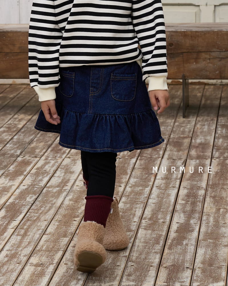 MURMURE - Korean Children Fashion - #Kfashion4kids - Babi Denim Jean Leggings - 5