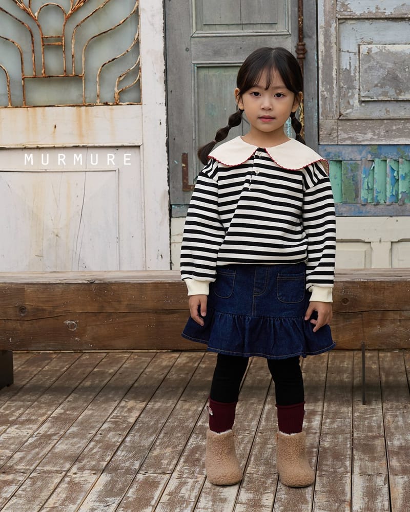 MURMURE - Korean Children Fashion - #Kfashion4kids - Babi Denim Jean Leggings - 6