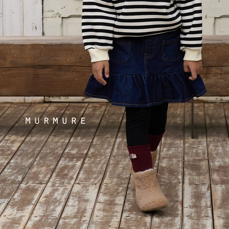 MURMURE - Korean Children Fashion - #Kfashion4kids - Babi Denim Jean Leggings - 7