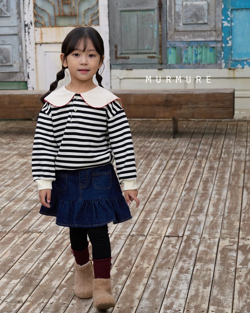 MURMURE - Korean Children Fashion - #Kfashion4kids - Babi Denim Jean Leggings - 8