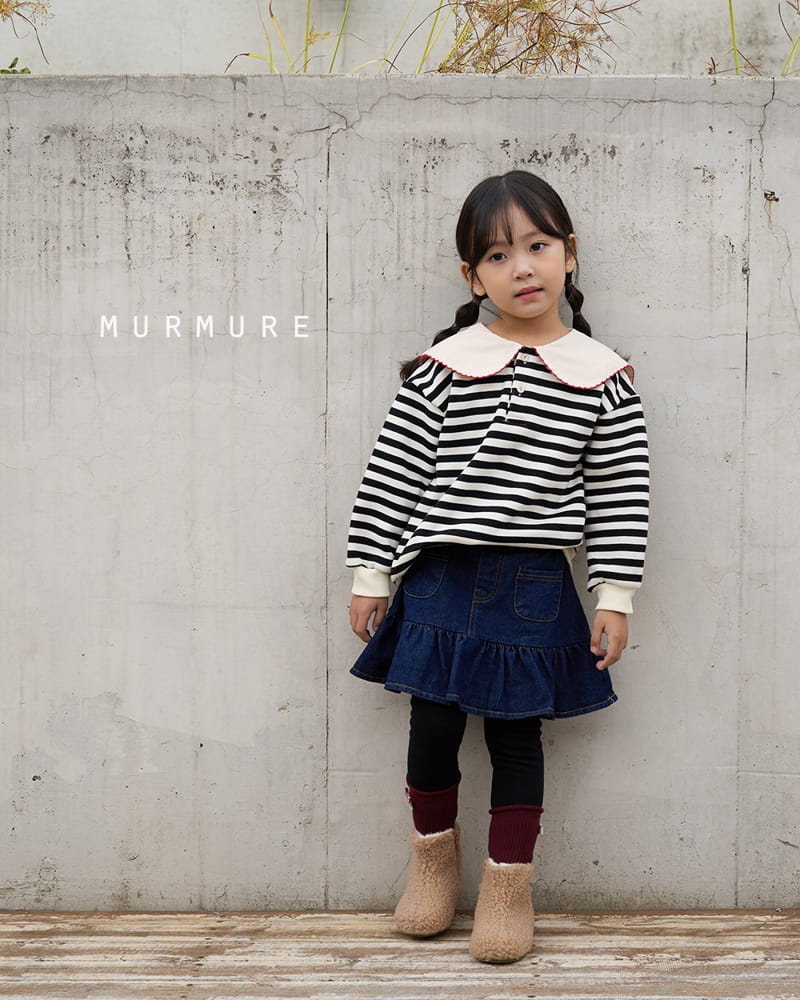 MURMURE - Korean Children Fashion - #Kfashion4kids - Babi Denim Jean Leggings - 9