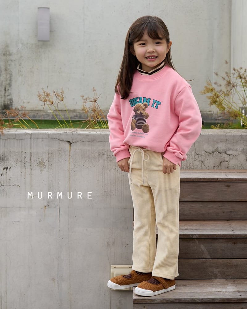 MURMURE - Korean Children Fashion - #Kfashion4kids - Veloure Bootscut Pants