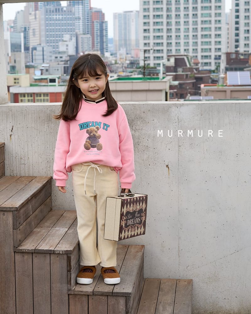 MURMURE - Korean Children Fashion - #Kfashion4kids - Veloure Bootscut Pants - 4