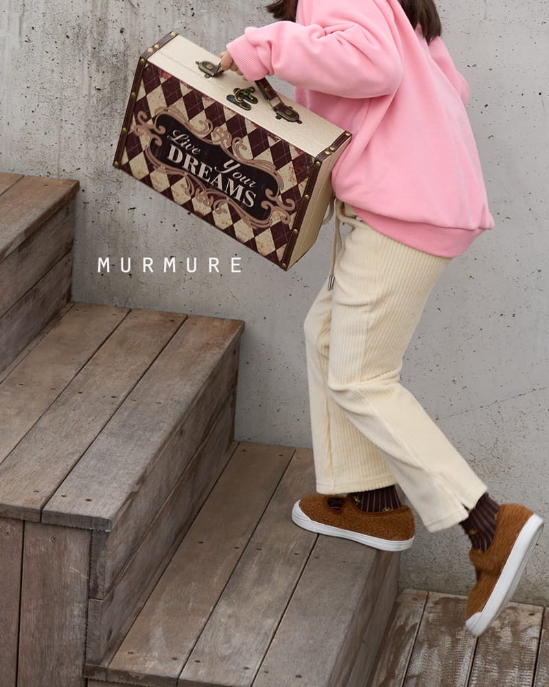 MURMURE - Korean Children Fashion - #Kfashion4kids - Veloure Bootscut Pants - 5