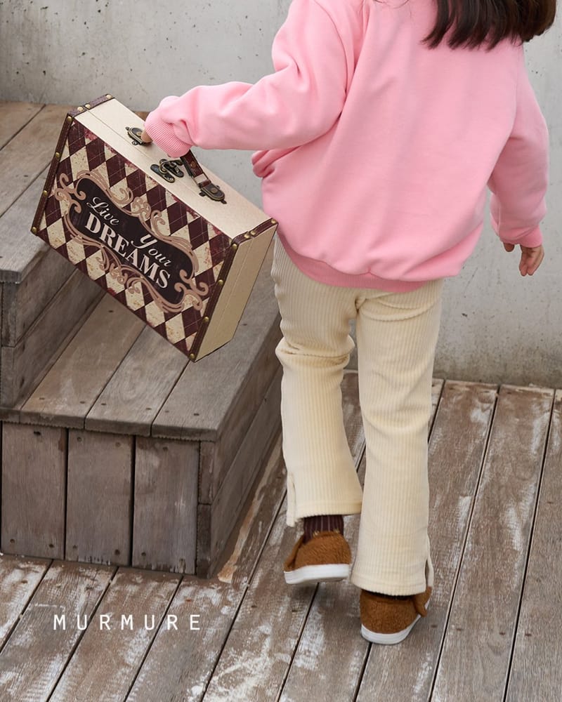 MURMURE - Korean Children Fashion - #Kfashion4kids - Veloure Bootscut Pants - 7