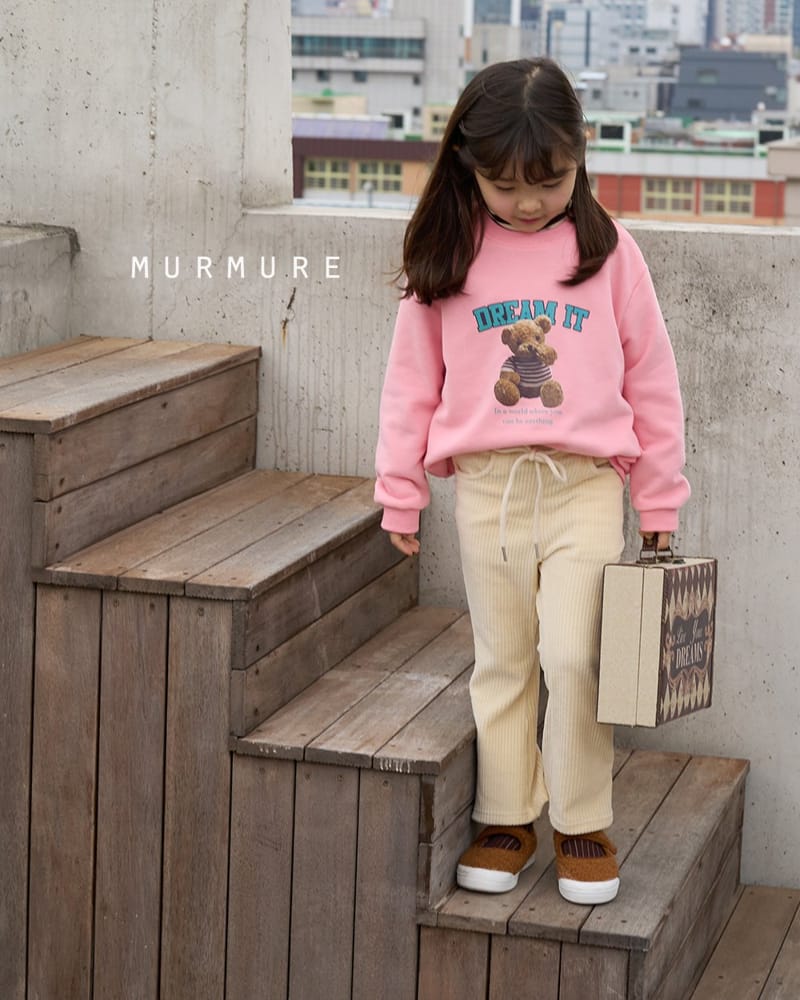 MURMURE - Korean Children Fashion - #Kfashion4kids - Veloure Bootscut Pants - 8